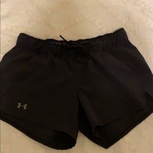 Black Under Armour shorts
